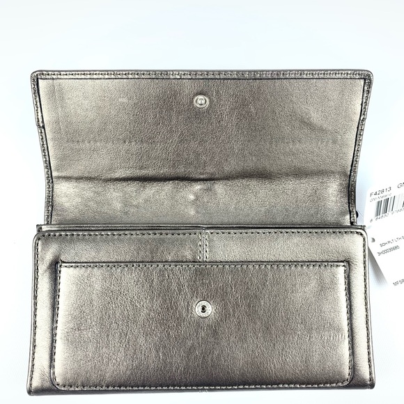 Authentic COACH   No. F42813
✨ Soho Plated Leather Slim Envelope ✨ New with Tag - Picture 5 of 14